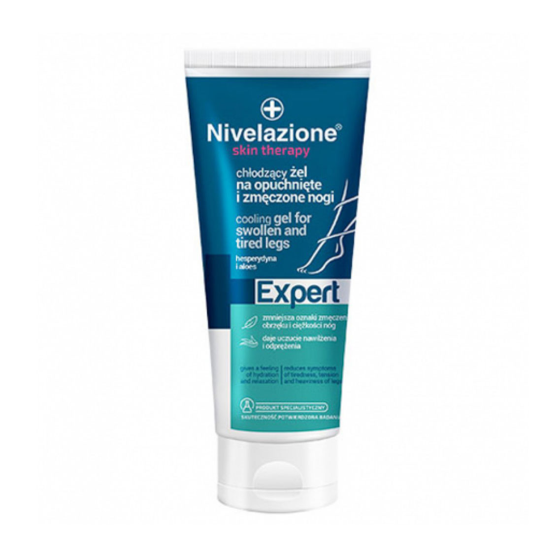 

Охолоджувальний гель для ніг Farmona Nivelazione Skin Therapy Expert Cooling Gel For Swollen & Tired Legs, 150 мл