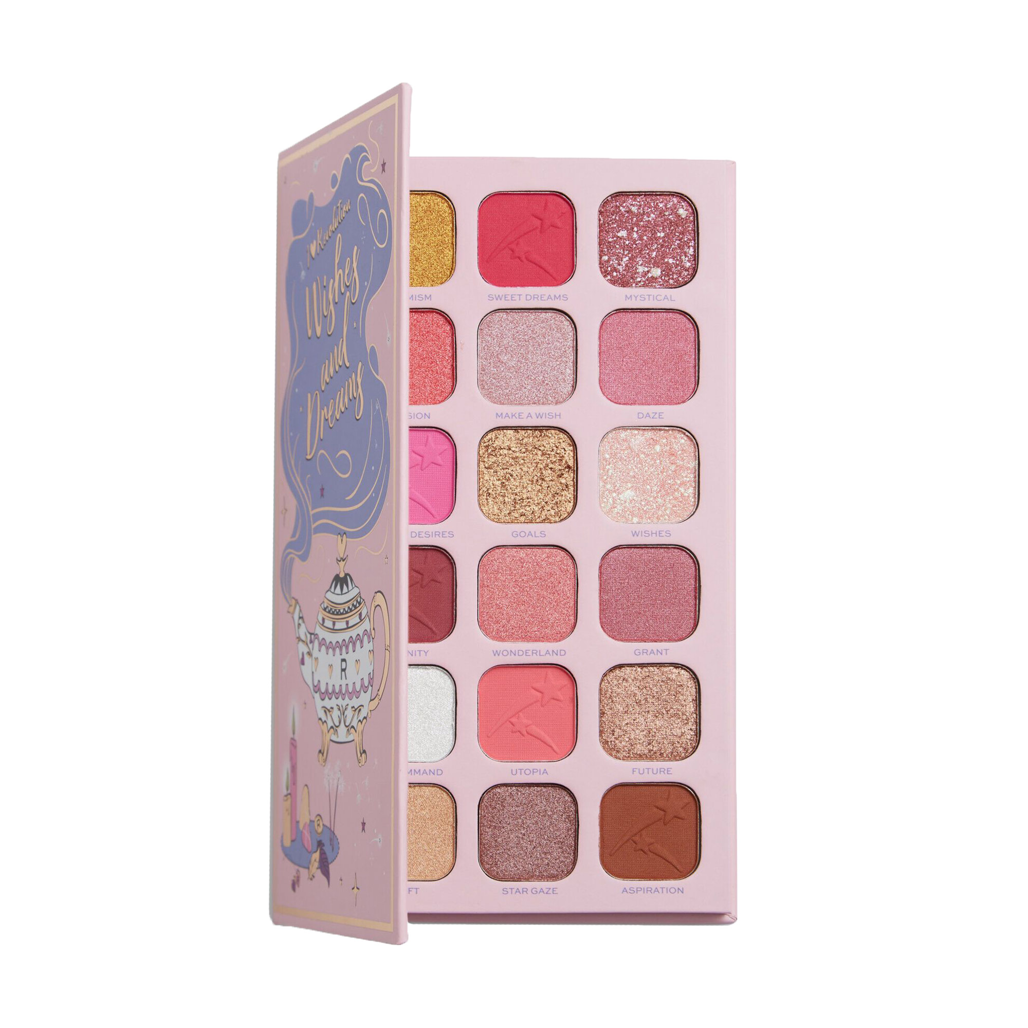 

Палетка тіней для повік I Heart Revolution Wishes and Dreams Eyeshadow Palette, 18 г