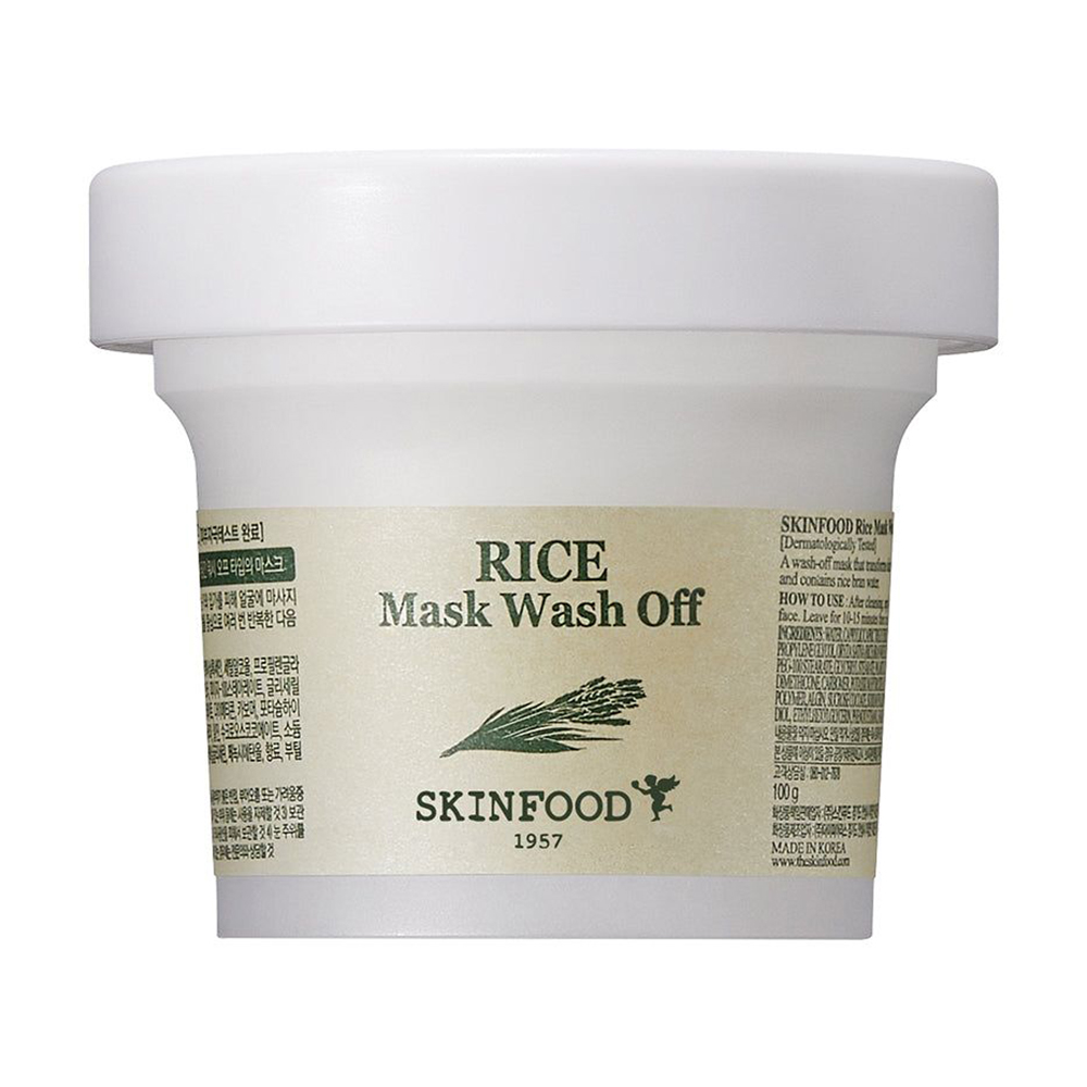 

Очищуюча маска для обличчя Skinfood Rice Mask Wash Off з екстрактом рису, 100 мл