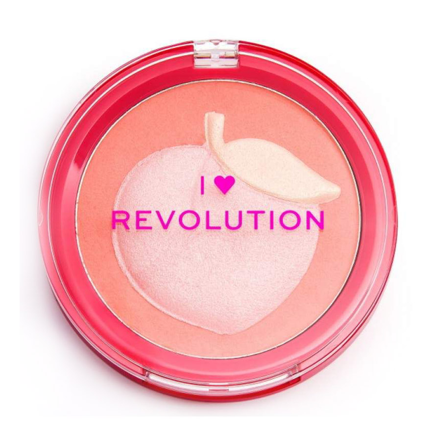 

Рум'яна для обличчя I Heart Revolution Fruity Blusher, Peach, 9.2 г