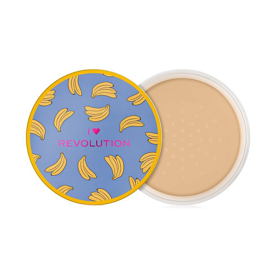 

Розсипчаста пудра для обличчя I Heart Revolution Loose Baking Powder, Banana, 22 г