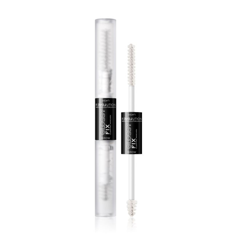 

Гель для фіксаціі брів та вій Relove By Revolution ReLove Glossy Fix Clear Brow Gel & Mascara, 2 мл