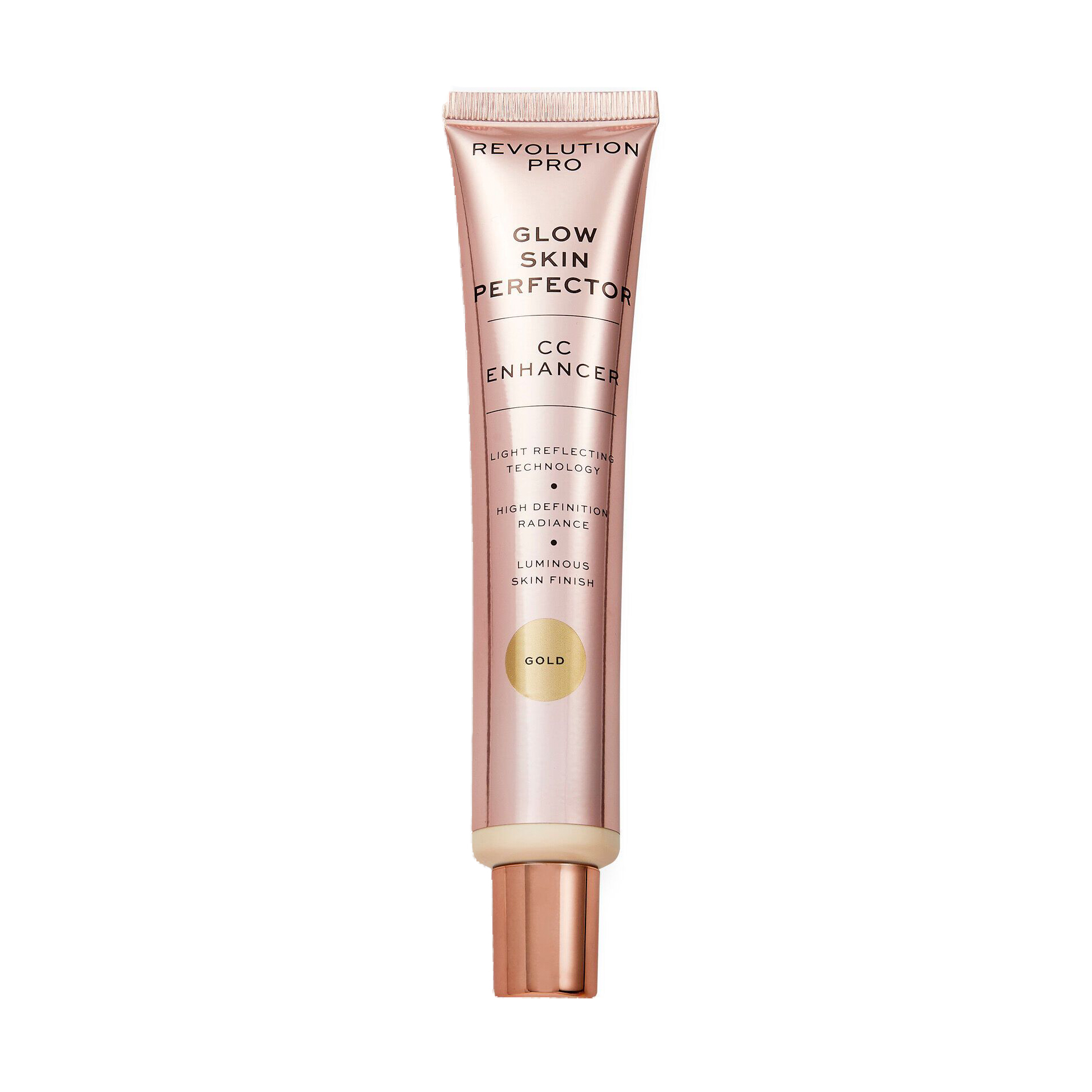 

Уцінка! Хайлайтер для обличчя Revolution Pro CC Perfecting Glow Enhancer, Gold, 40 мл