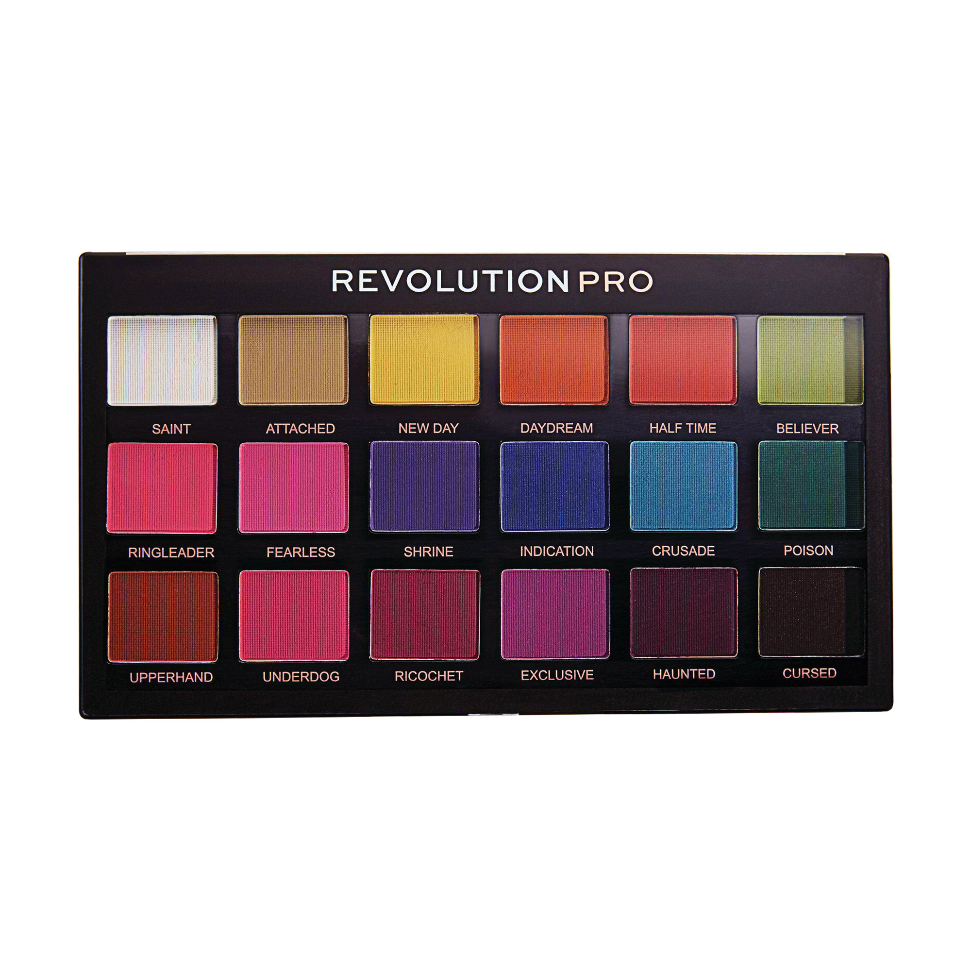 

Палетка тіней для повік Revolution Pro Regeneration Eyeshadow Palette, Trends Mischief Mattes, 14.4 г