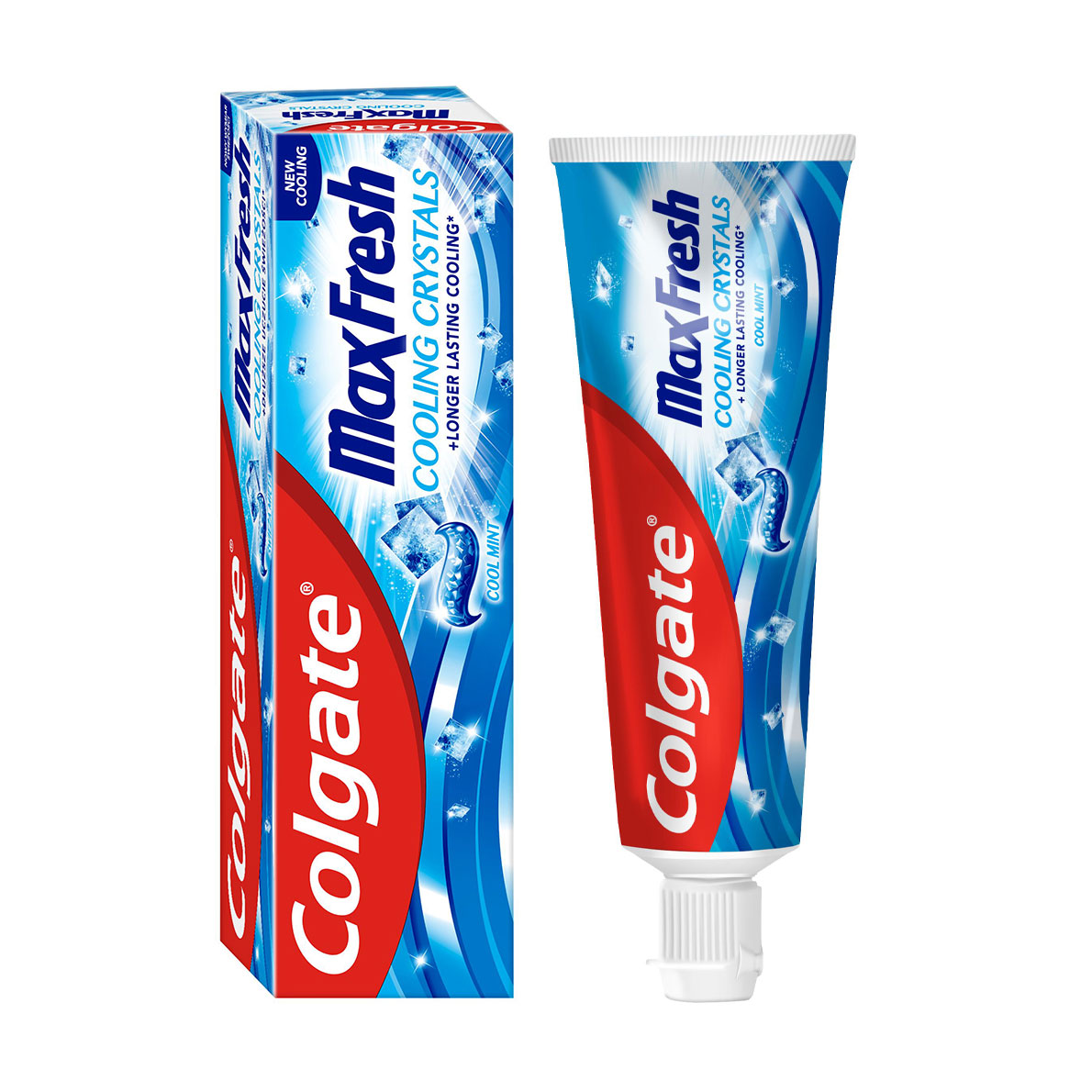 

Зубна паста Colgate Макс Фреш Вибухова м'ята, з освіжальними кристалами, 75 мл