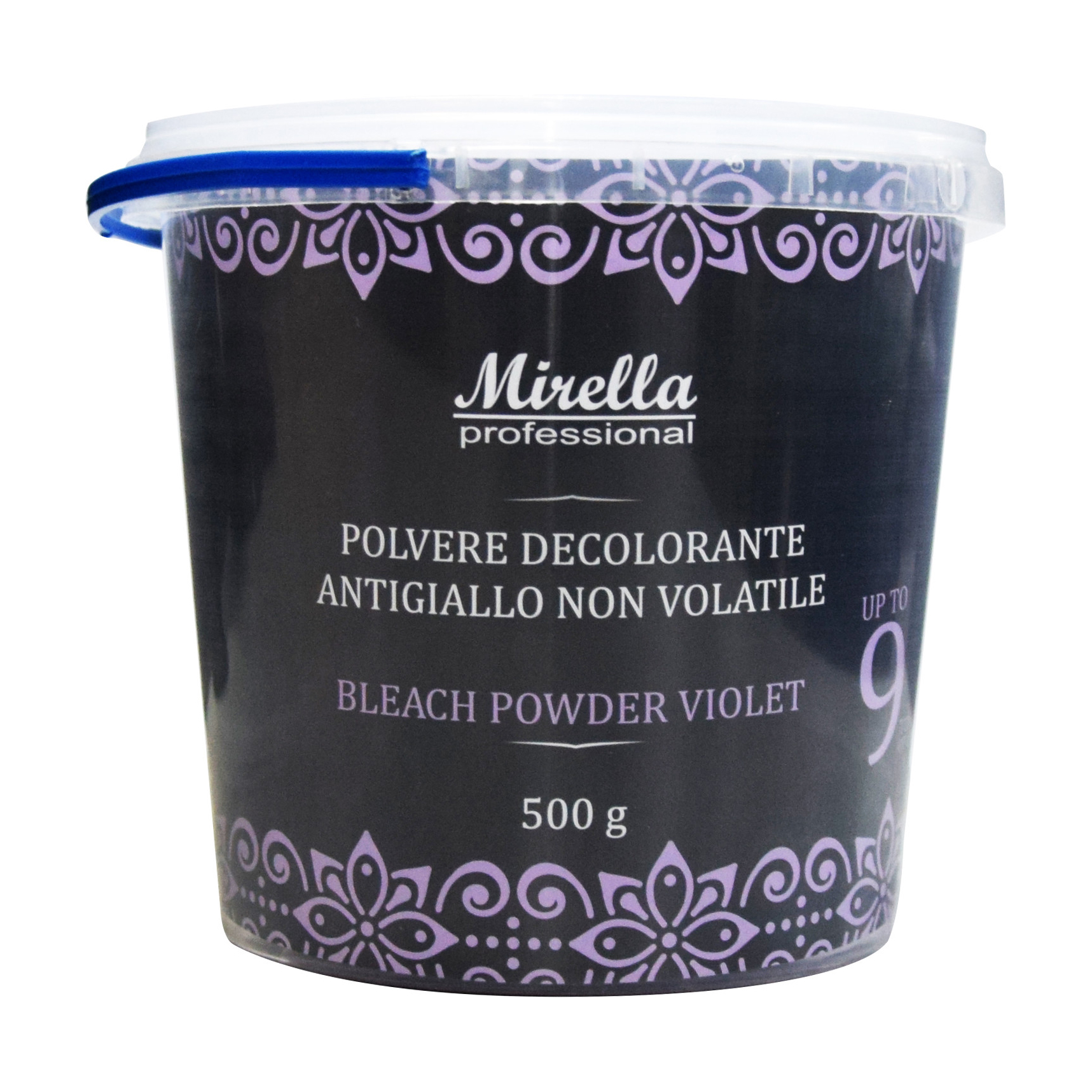 

Освітлювальна пудра для волосся Mirella Professional Bleach Powder Violet Фіолетова, 500 г