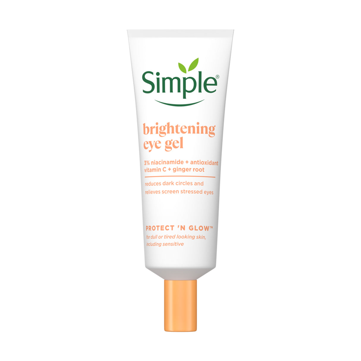 

Освітлювальний гель для шкіри навколо очей Simple Protect n Glow Brightening Eye Gel, 25 мл