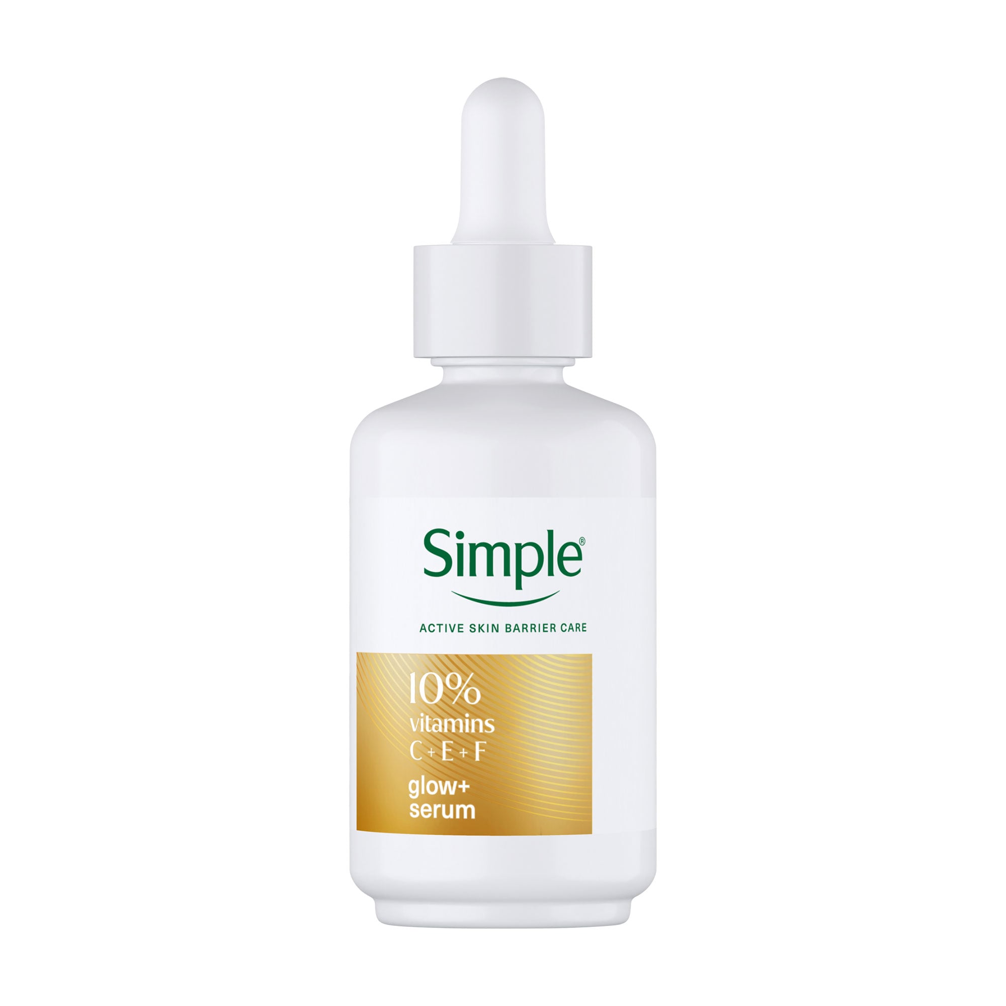 Сироватка для обличчя Simple Glow+ Serum 10% Vitamins C+E+F, 30 мл