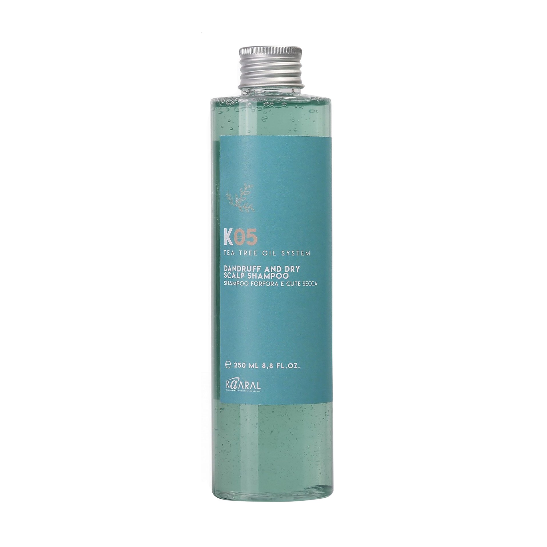 

Шампунь Kaaral К05 Tea Tree Oil System Dandruff And Dry Sclap Shampoo проти лупи, для сухої шкіри голови, 250 мл