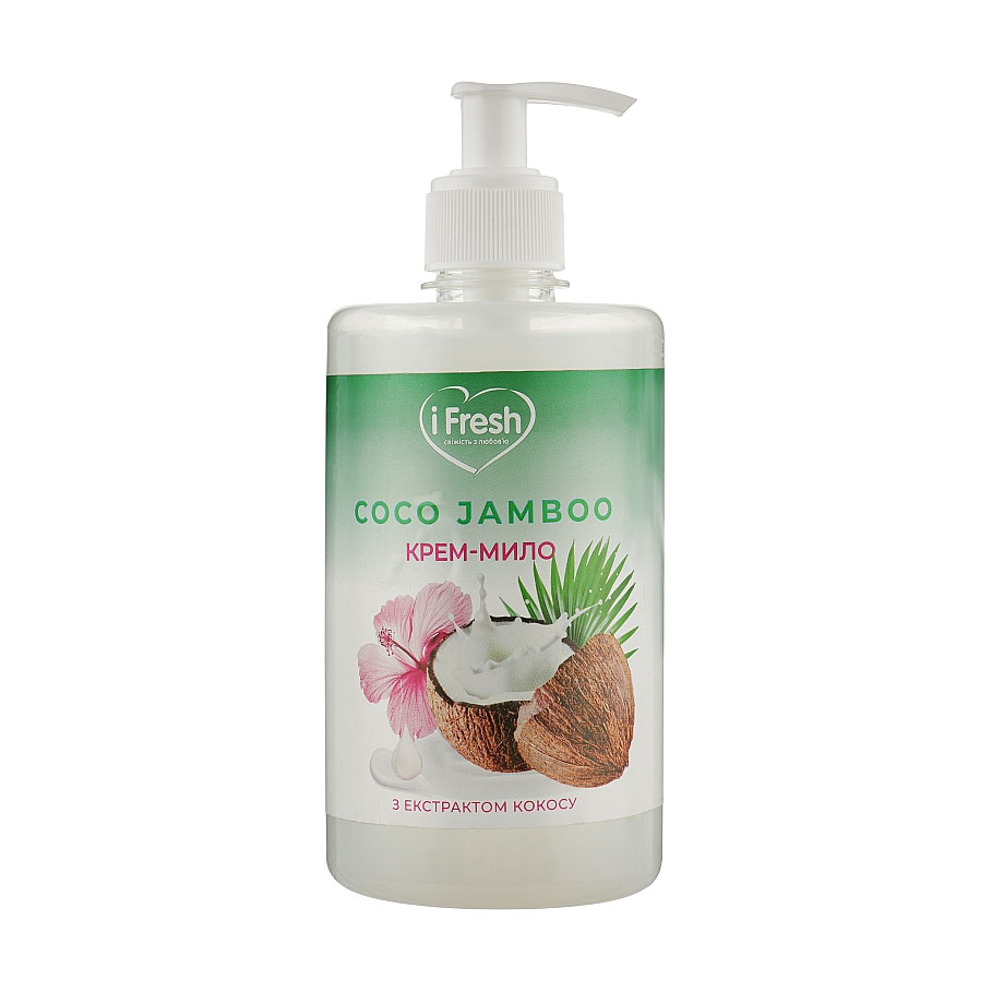 

Рідке крем-мило для рук iFresh Coco Jamboo з екстрактом кокосу, 500 мл