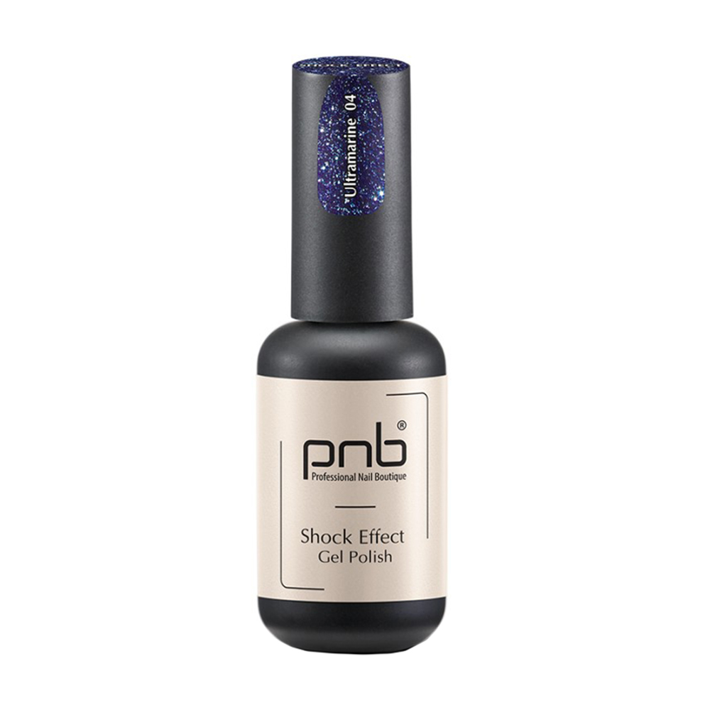 

Уцінка! Гель-лак для нігтів PNB Shock Effect Gel Polish 04 Ultramarine, 8 мл