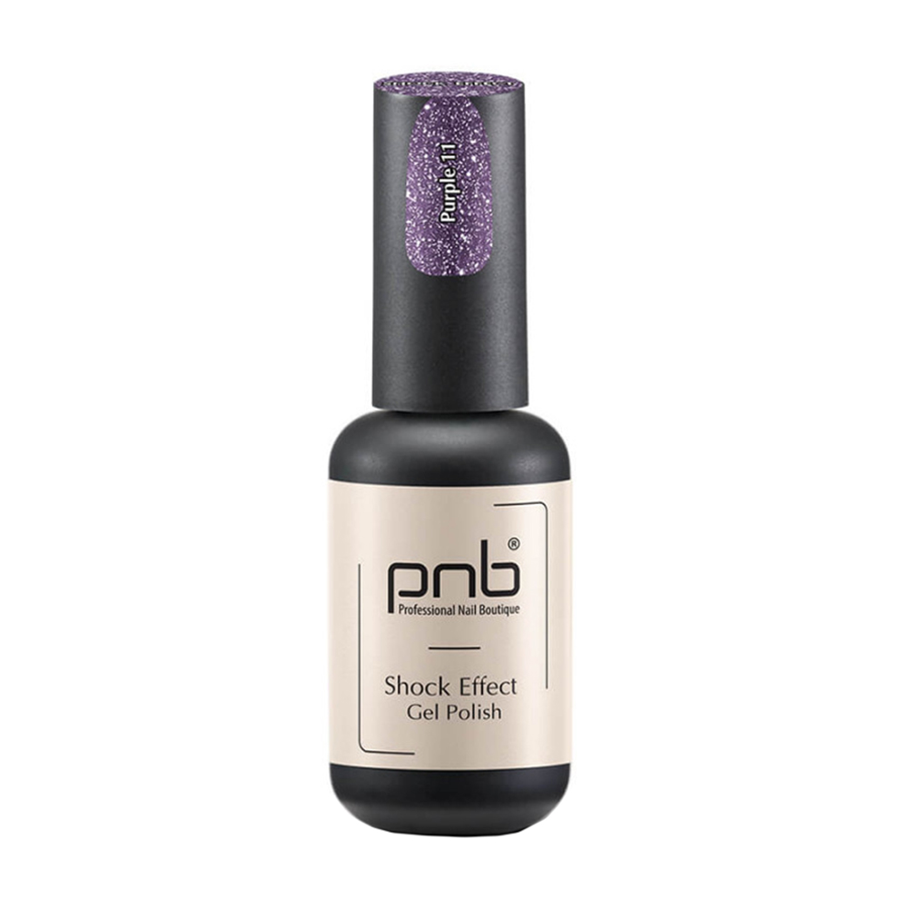 

Уцінка! Гель-лак для нігтів PNB Shock Effect Gel Polish 11 Purple, 8 мл