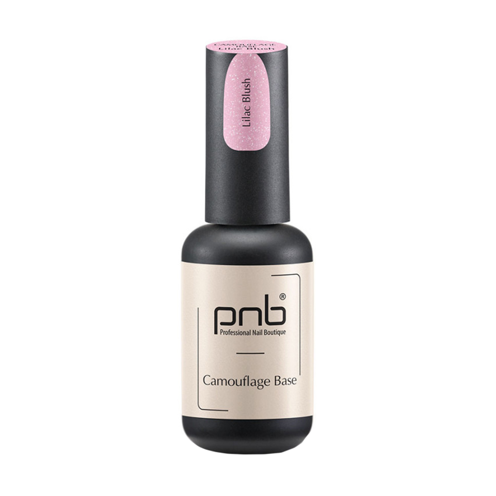 

Камуфлювальна каучукова база для гель-лаку PNB UV/LED Camouflage Base Lilac Blush, 8 мл