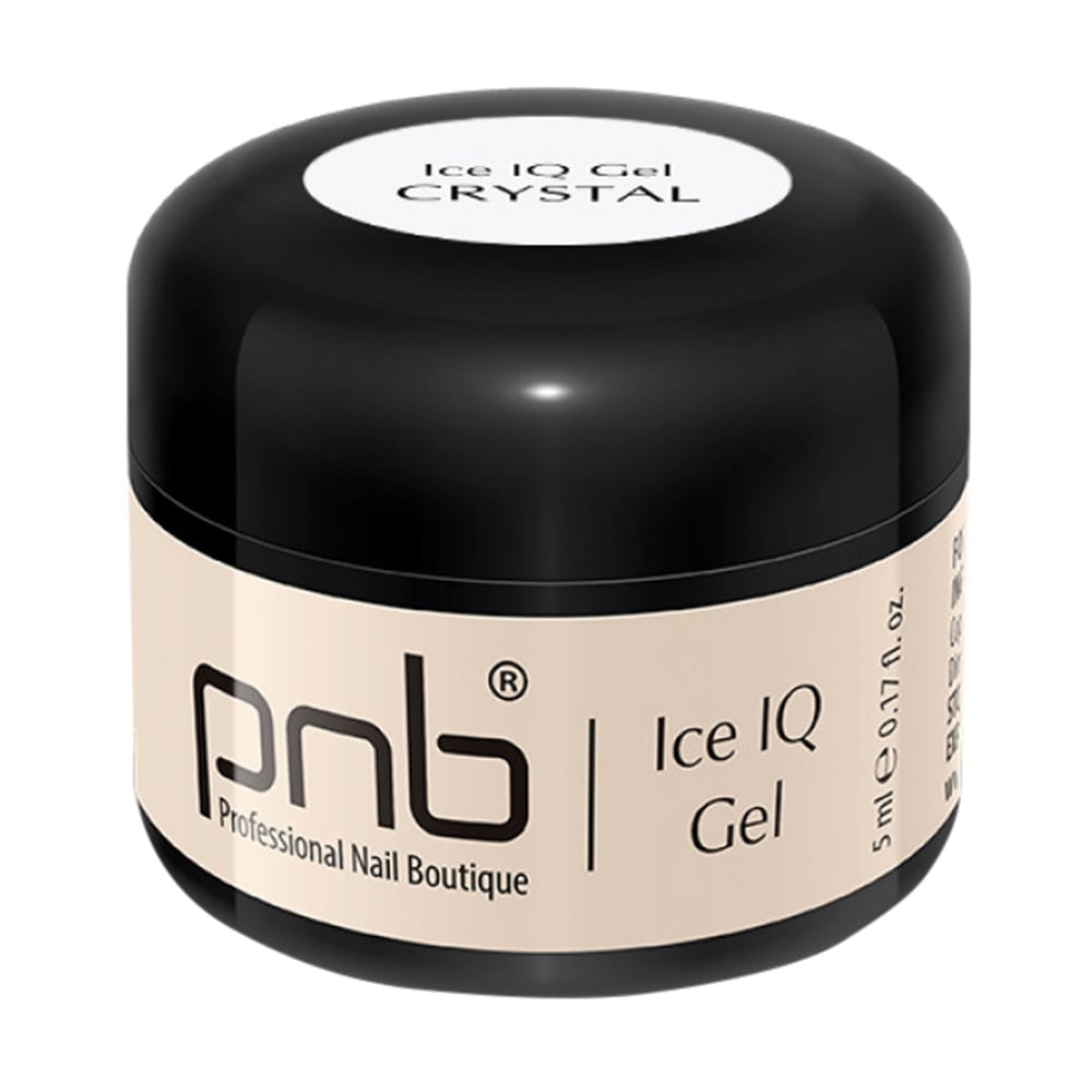 

Низькотемпературний гель для нігтів PNB UV/LED Ice IQ Gel, Crystal, 5 мл