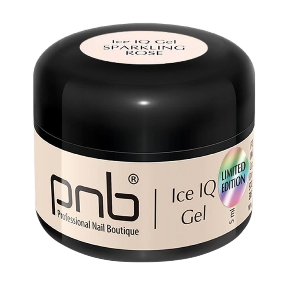 

Уцінка! Низькотемпературний гель для нігтів PNB UV/LED Ice IQ Gel, Sparkling Rose, 5 мл