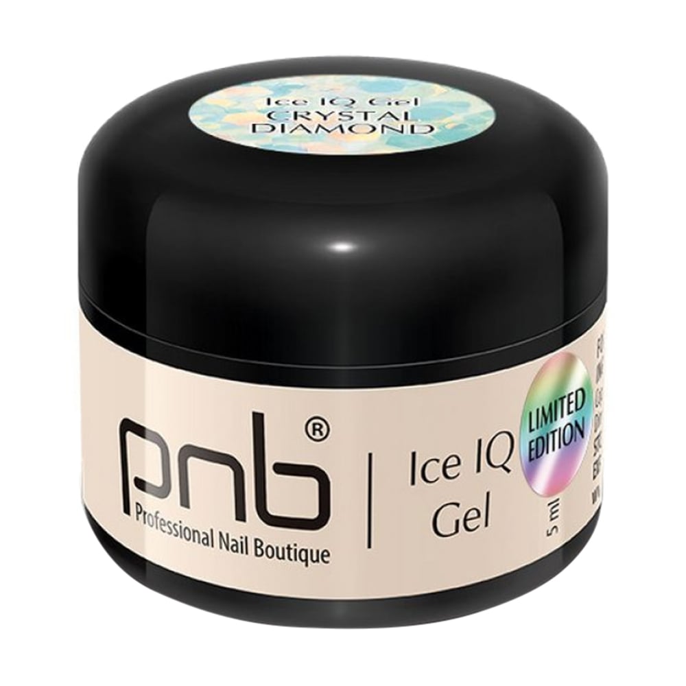 

Низькотемпературний гель для нігтів PNB UV/LED Ice IQ Gel, Crystal Diamond, 5 мл