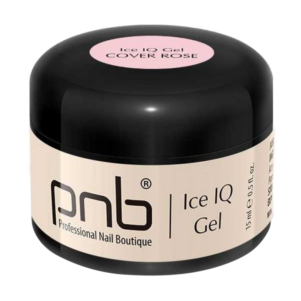 

Уцінка! Низькотемпературний гель для нігтів PNB UV/LED Ice IQ Gel, Cover Rose, 15 мл