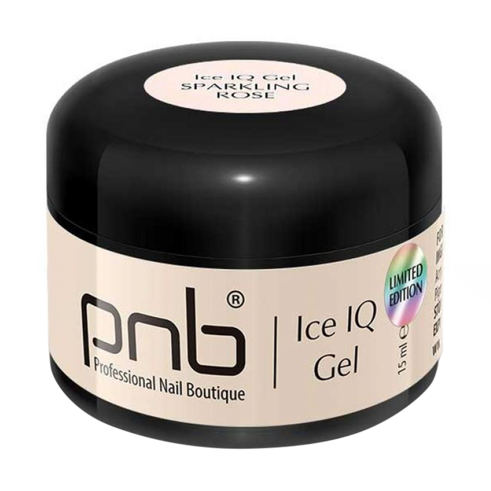 

Уцінка! Низькотемпературний гель для нігтів PNB UV/LED Ice IQ Gel, Sparkling Rose, 15 мл
