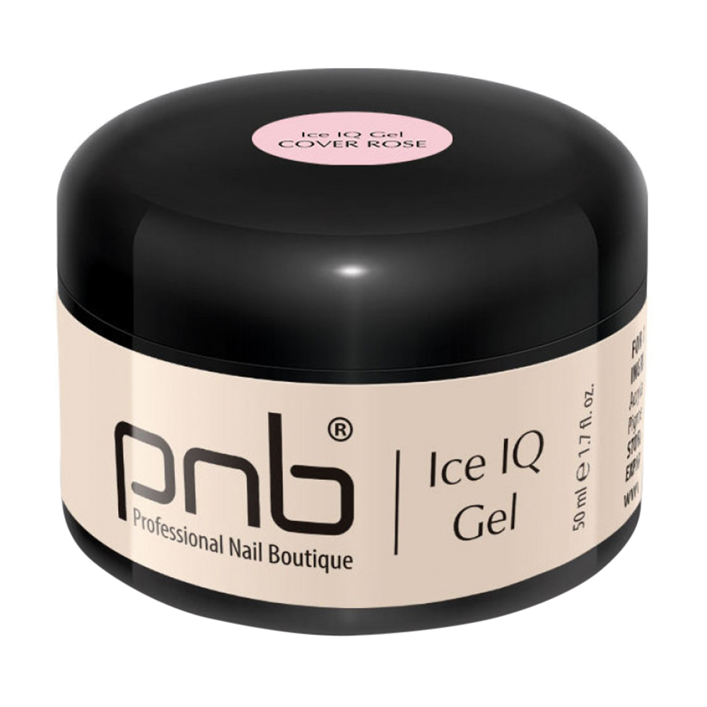 

Уцінка! Низькотемпературний гель для нігтів PNB UV/LED Ice IQ Gel, Cover Rose, 50 мл