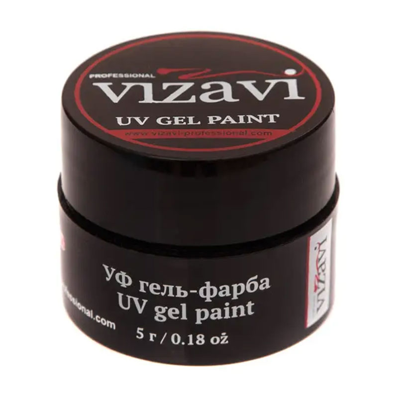 

Гель-фарба для нігтів Vizavi Professional UV Gel Paint 13 Синя, 5 г