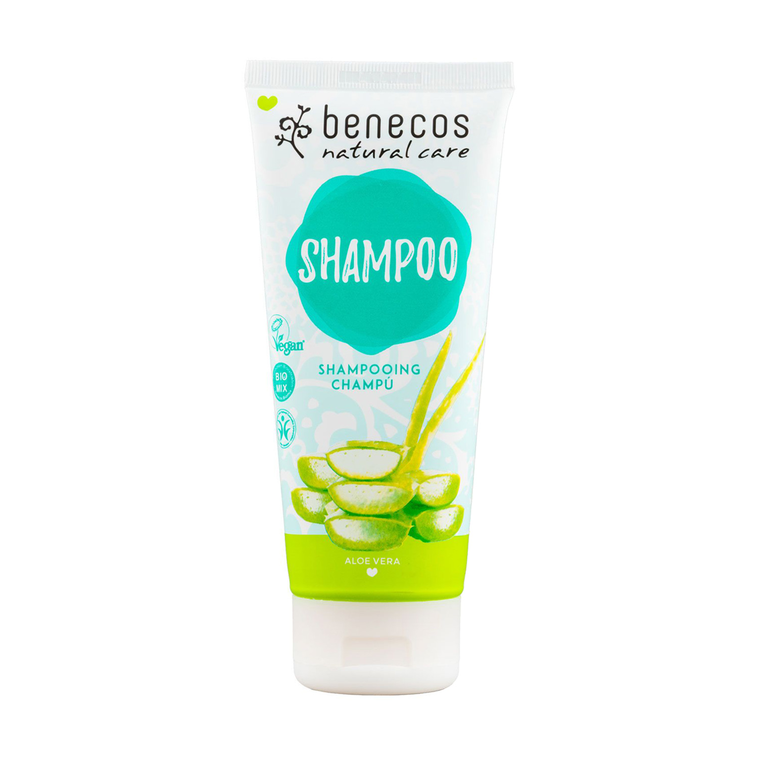 

Шампунь для волосся Benecos Natural Care Shampoo Алое вера, 200 мл