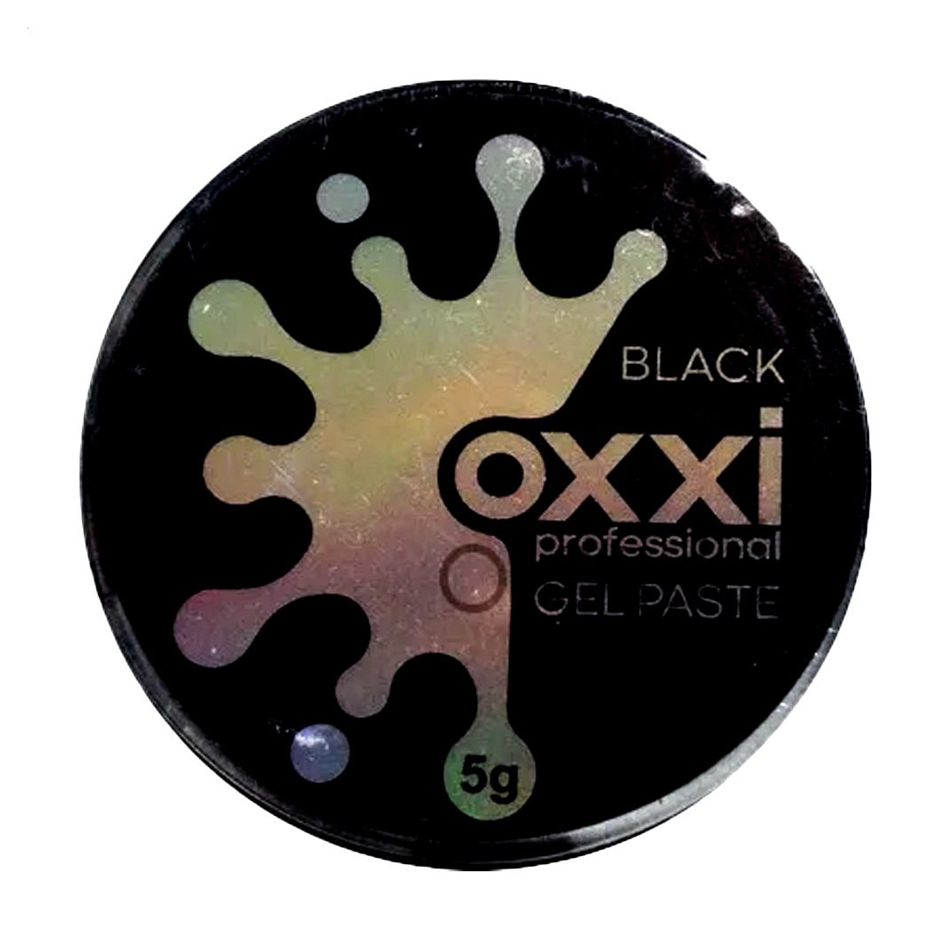 

Уцінка! Гель-паста для манікюру Oxxi Professional Gel Paste Black, 5 г