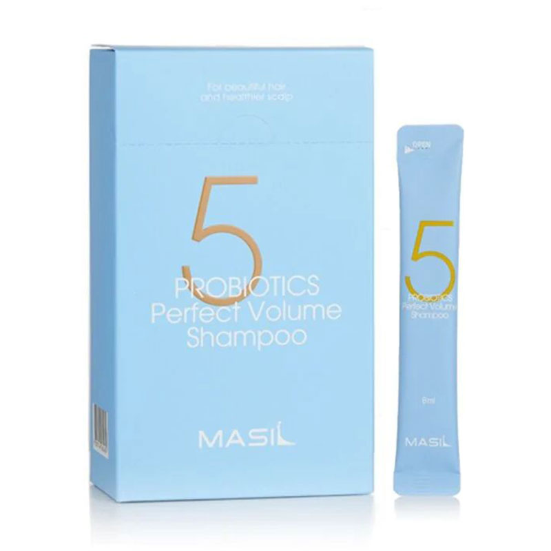

Шампунь для об'єму волосся Masil 5 Probiotics Perfect Volume Shampoo з пробіотиками, 20*8 мл