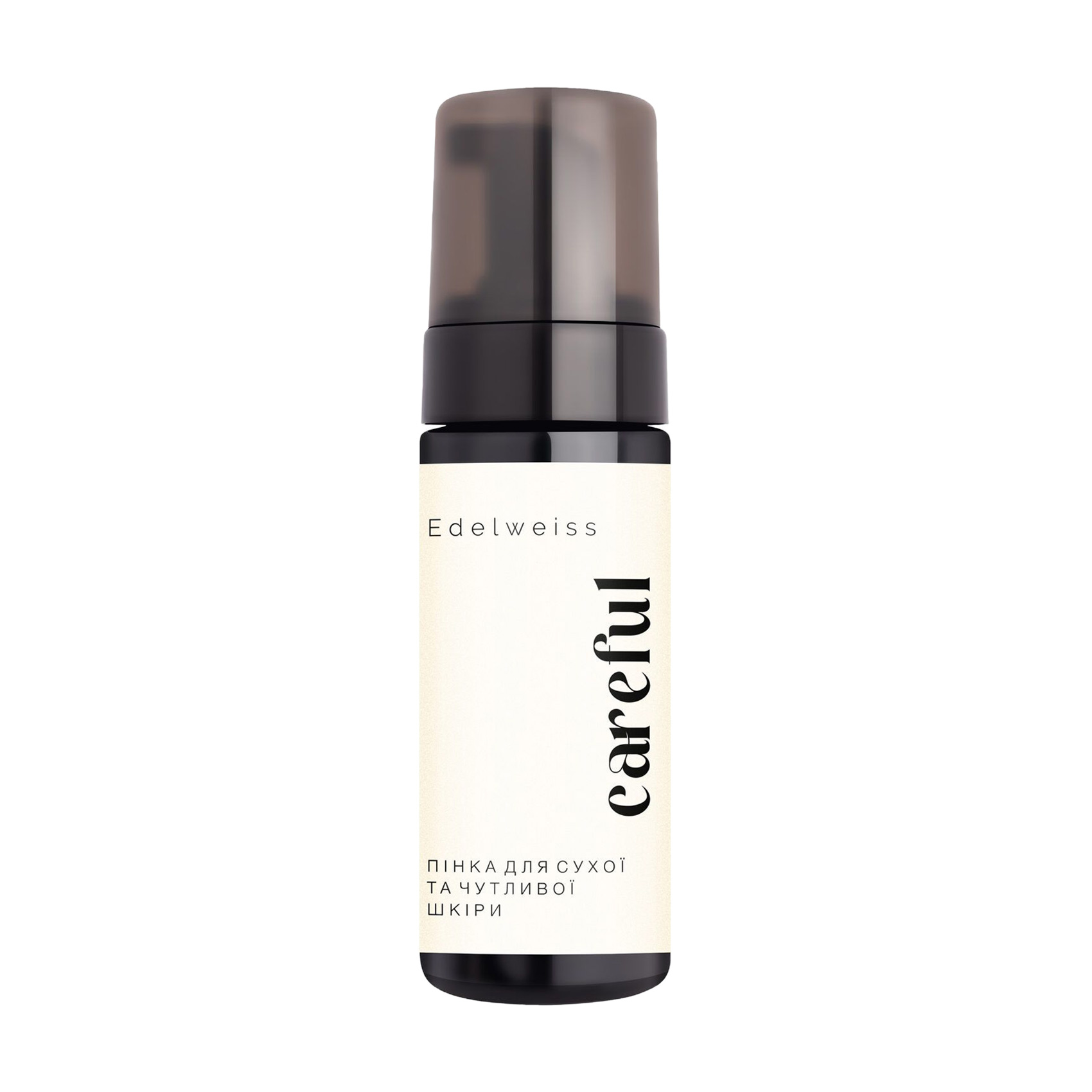 

Пінка для вмивання Careful Cosmetics Edelweiss для сухої та чутливої шкіри обличчя, 150 мл