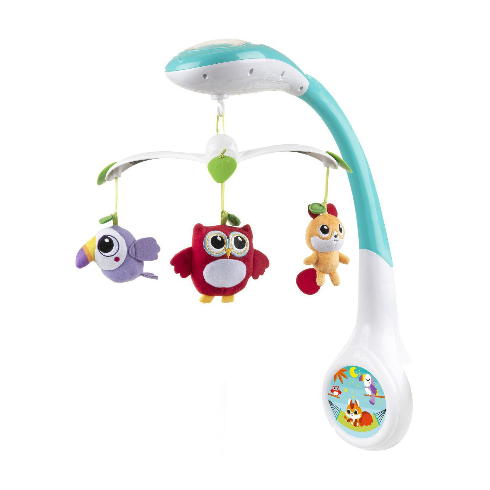 

Мобіль-проектор на ліжечко Chicco Чарівний ліс, від народження (11350.00)