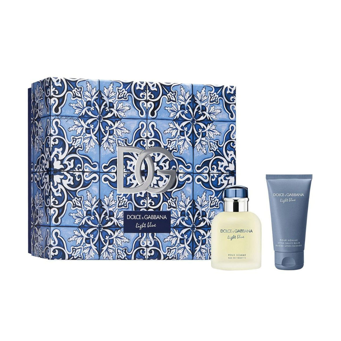 

Парфумований набір чоловічий Dolce & Gabbana Light Blue Pour Homme (туалетна вода, 75 мл + бальзам після гоління, 50 мл)