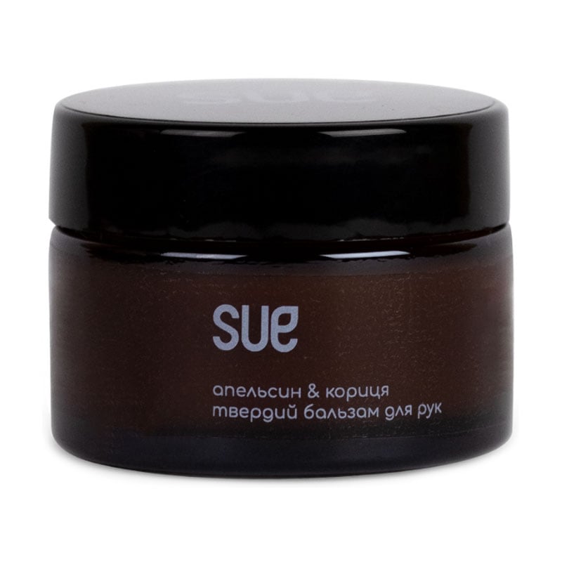 

Твердий бальзам для рук Sue Апельсин-кориця, 25 мл