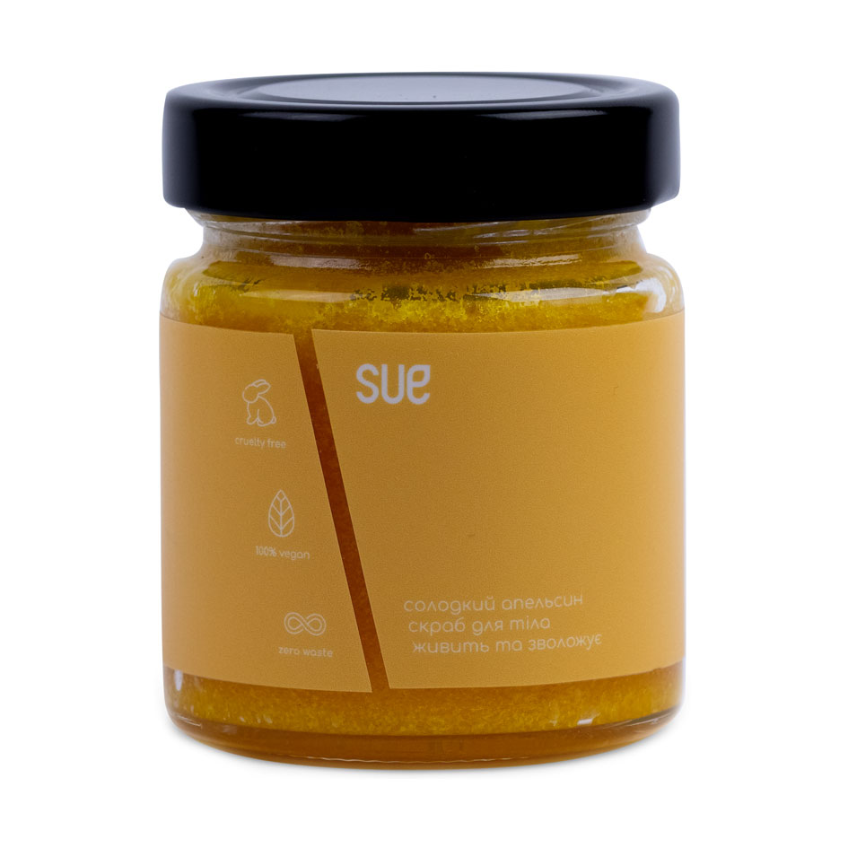 

Уцінка! Скраб для тіла Sue Солодкий апельсин, 200 мл