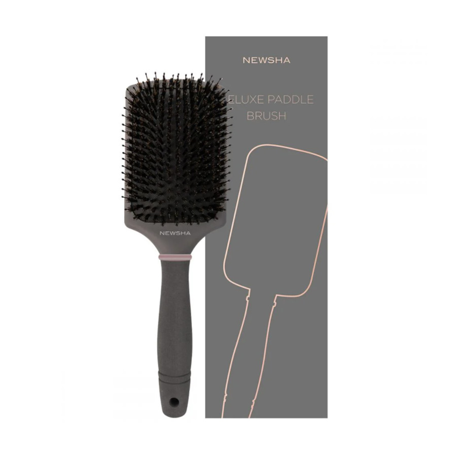 

Масажна щітка для волосся Newsha Deluxe Paddle Brush, 1 шт
