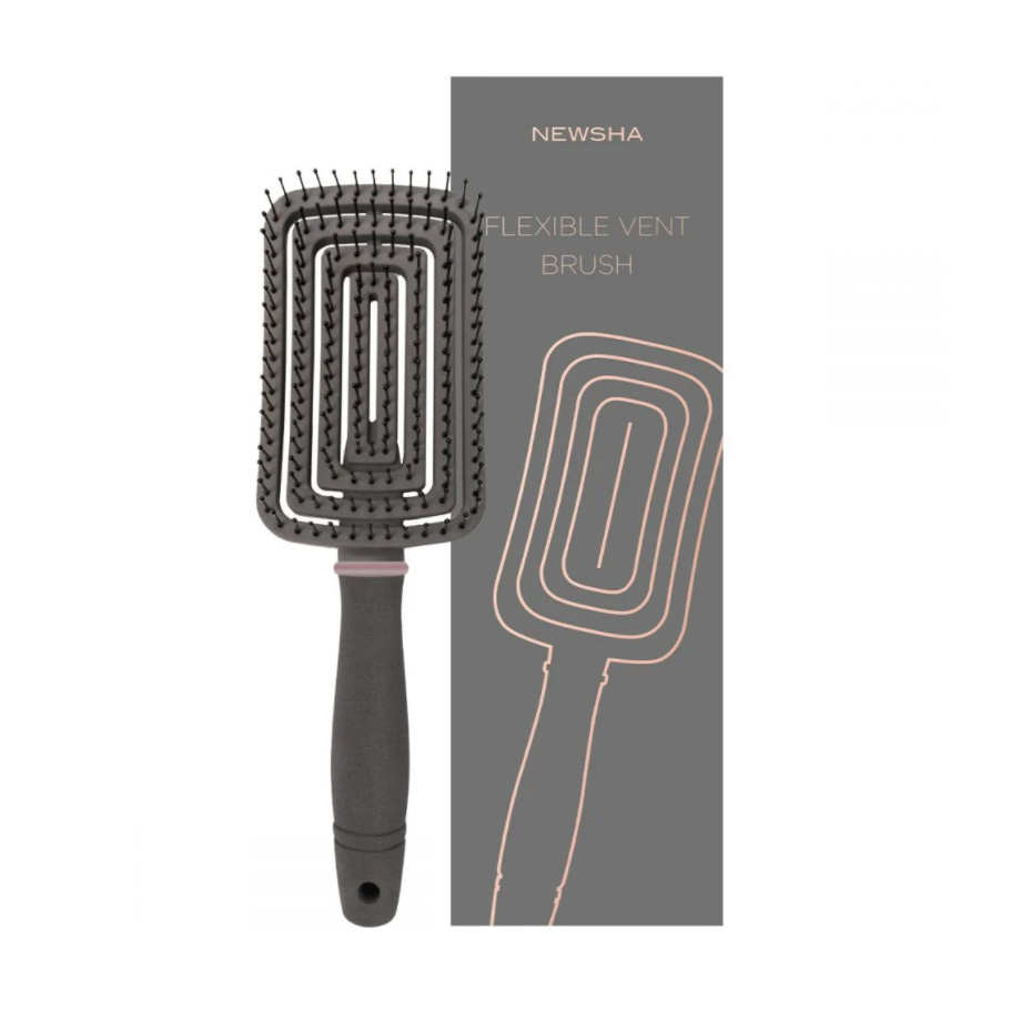 

Велика щітка для сушіння феном Newsha Flexible Vent Brush Large, 1 шт