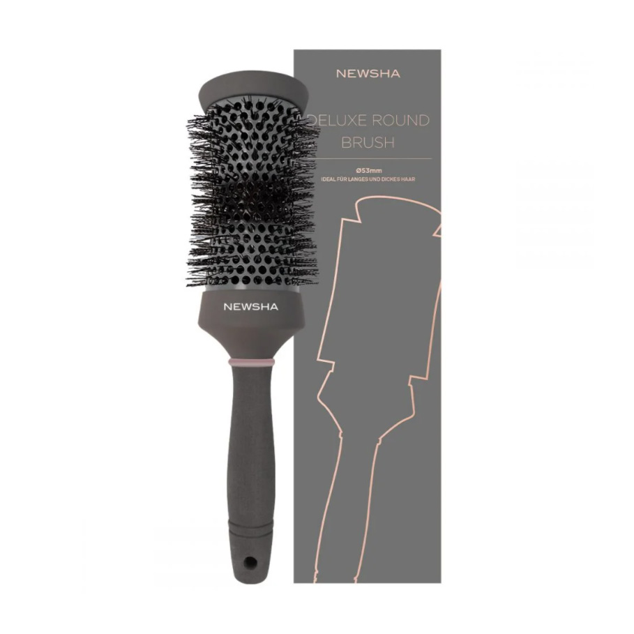 

Браш для волосся Newsha Deluxe Round Brush, диаметр 53 мм, 1 шт