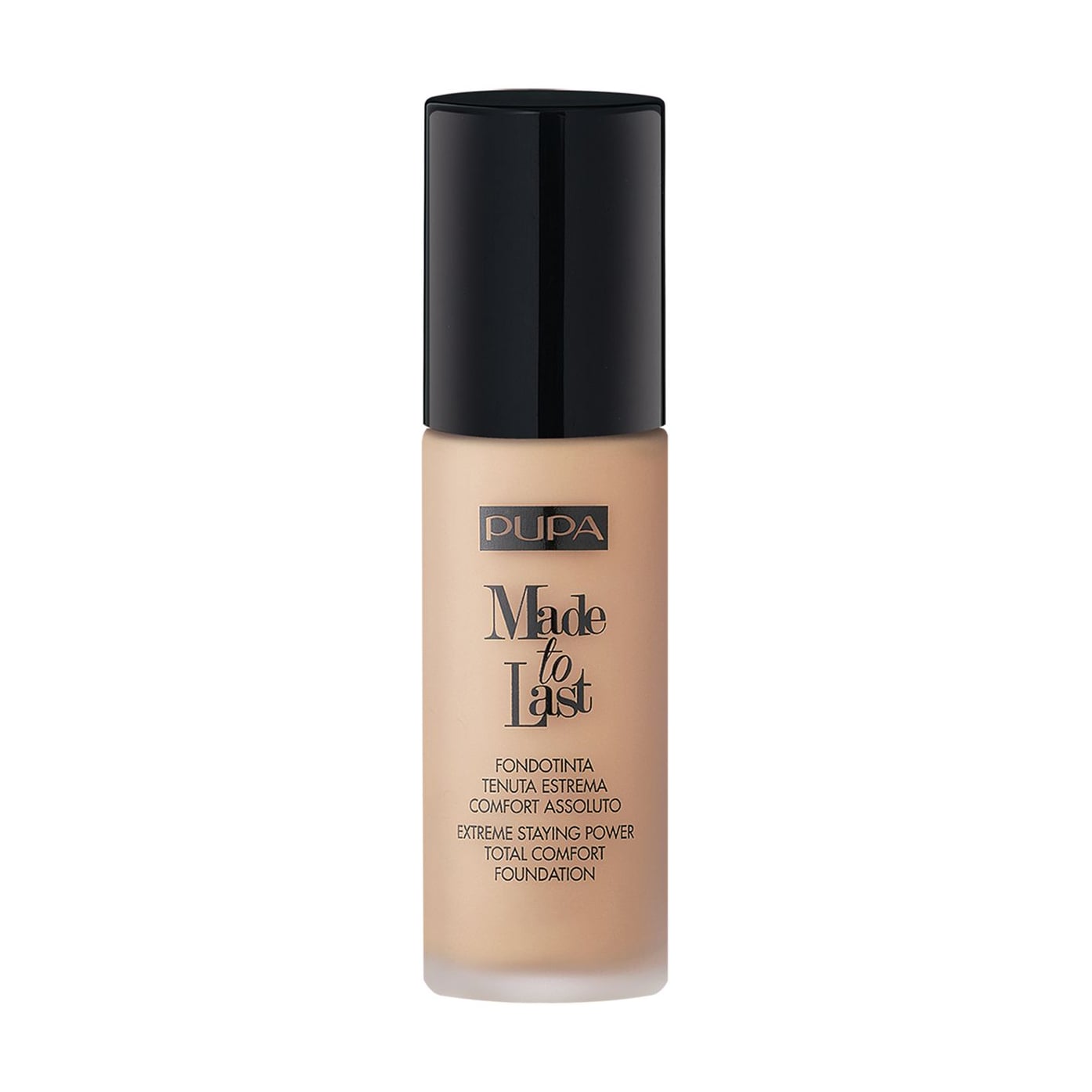 

Уцінка! Тональна основа для обличчя Pupa Made To Last Foundation 040 Medium Beige, 30 мл