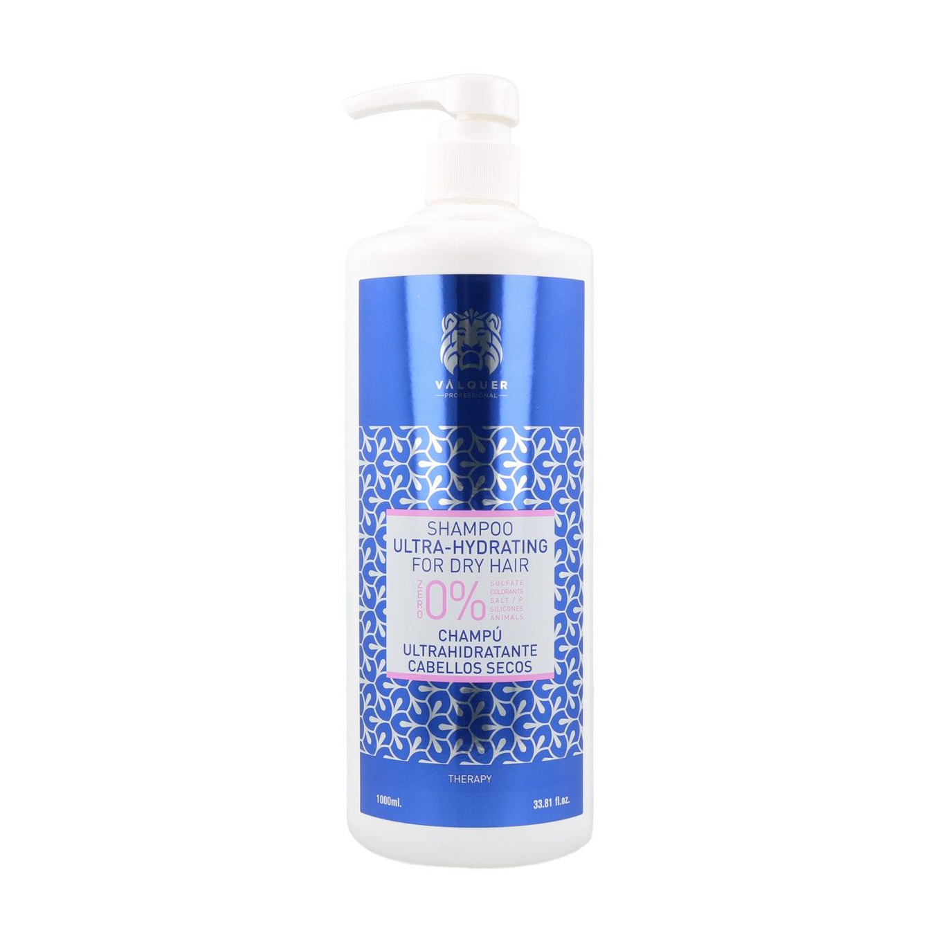 

Уцінка! Безсульфатний зволожувальний шампунь Valquer Ultra-Hydrating Shampoo для сухого волосся, 1 л