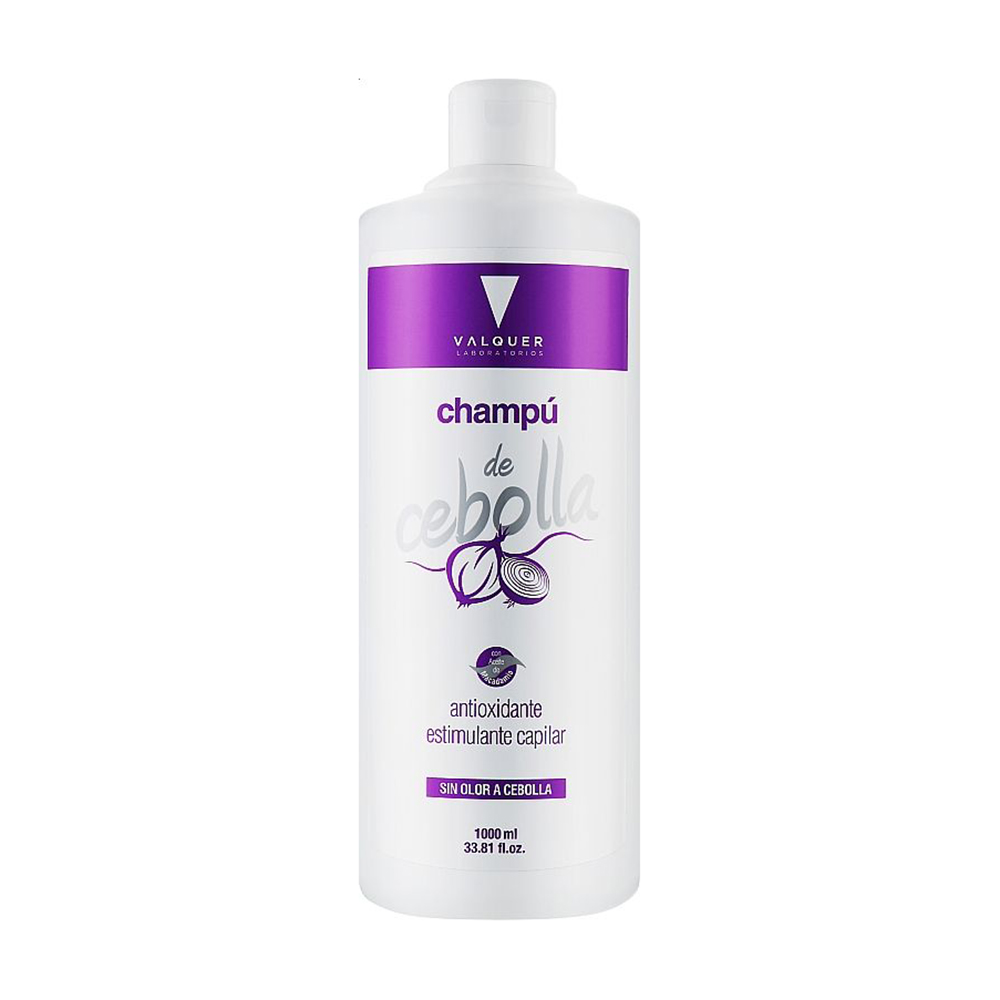 

Цибулевий шампунь Valquer Cuidados Onion Shampoo для всіх типів волосся, 1 л