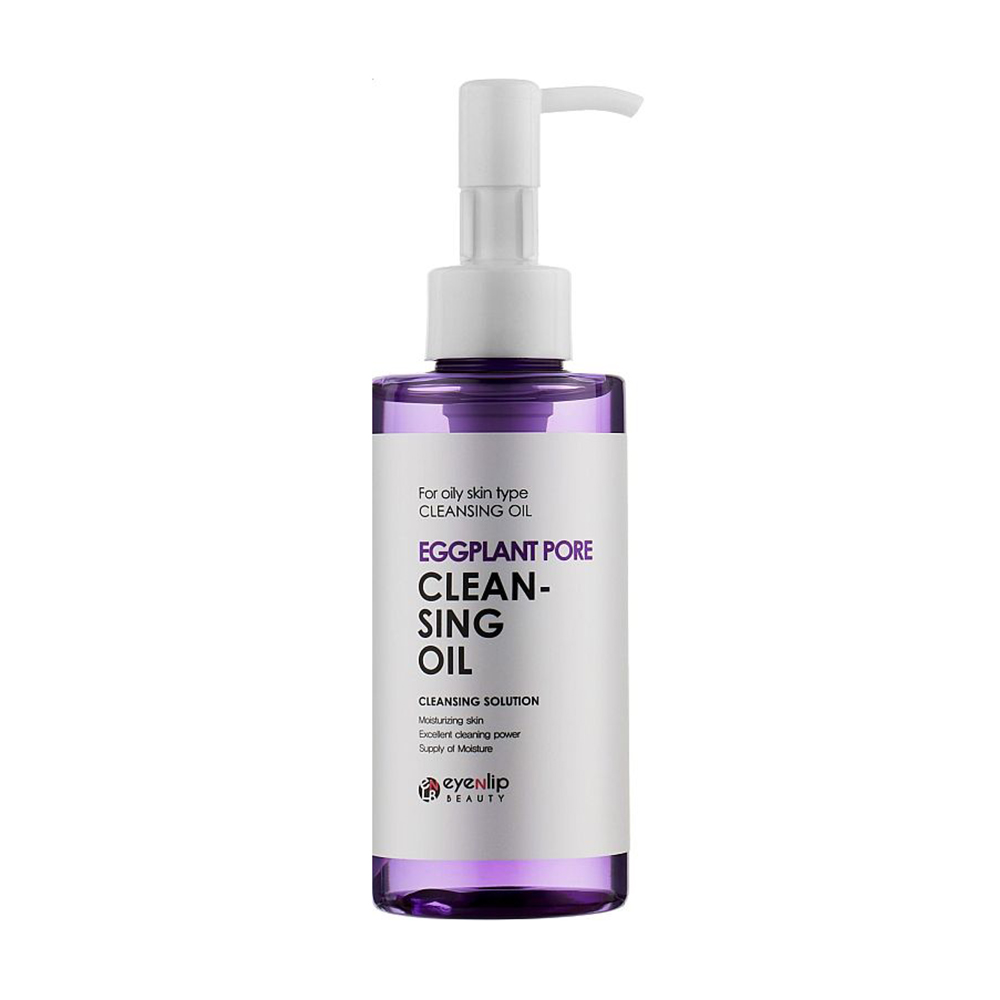 

Уцінка! Гідрофільна олія для обличчя Eyenlip Eggplant Pore Cleansing Oil для жирної шкіри, з екстрактом баклажана, 150 мл