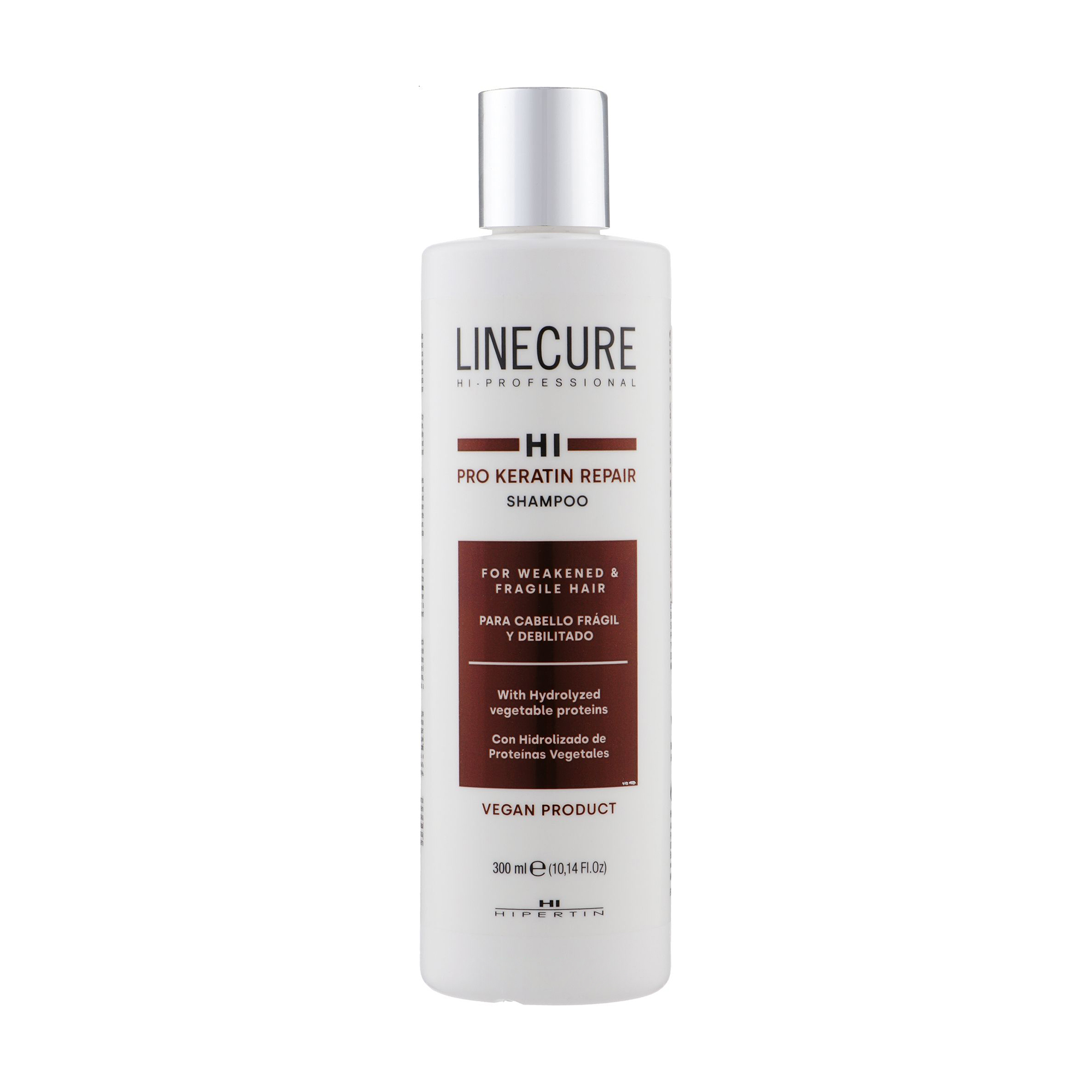 

Відновлювальний шампунь для волосся Hipertin Linecure Vegan Pro Keratin Repair, 300 мл