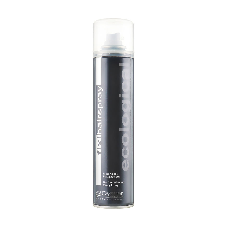 Еко-лак для укладання волосся Oyster Cosmetics Fixi Hairspray Ecological Сильна фіксація, 300 мл