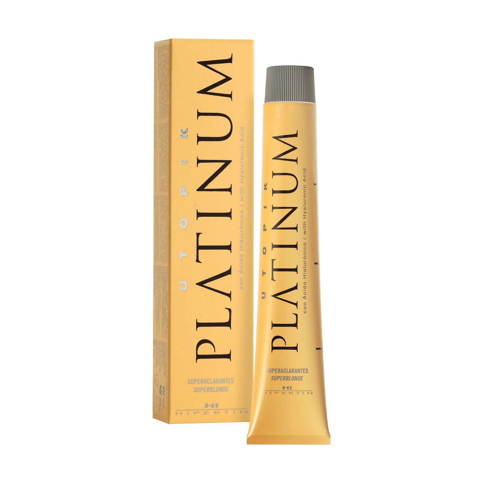 

Перманентна фарба для волосся Hipertin Utopik Platinum з гіалуроновою кислотою, 12.21 Super Blonde Pearl Ash Intense, 60 мл