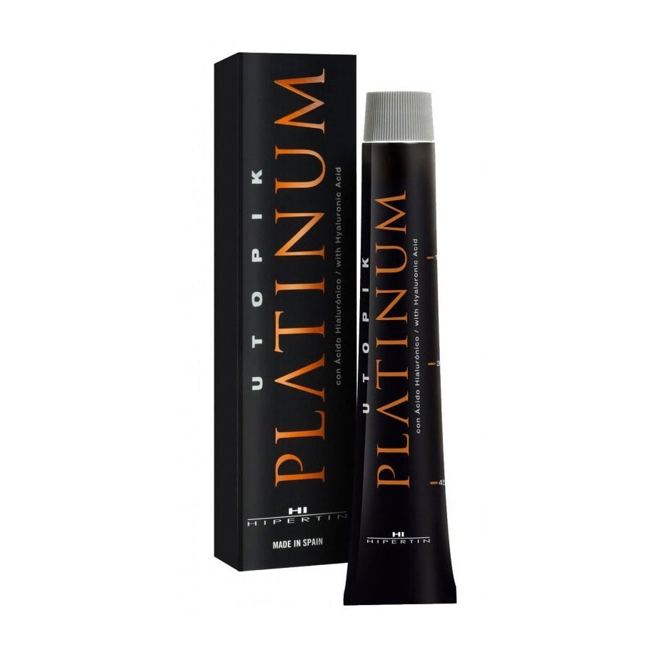 

Перманентна фарба для волосся Hipertin Utopik Platinum з гіалуроновою кислотою, 9.00+ Very Light Blonde, 60 мл