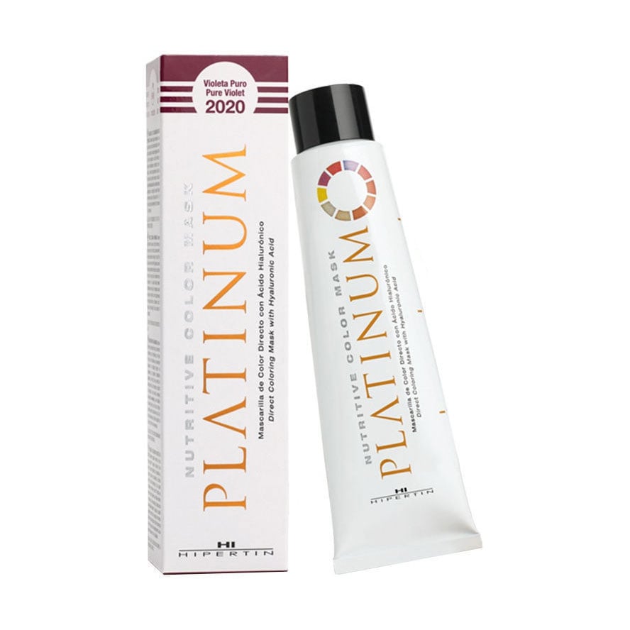 

Уцінка! Тонувальна маска для волосся Hipertin Platinum Nutritive Color Mask з гіалуроновою кислотою, 2020 Pure Violet, 100 мл