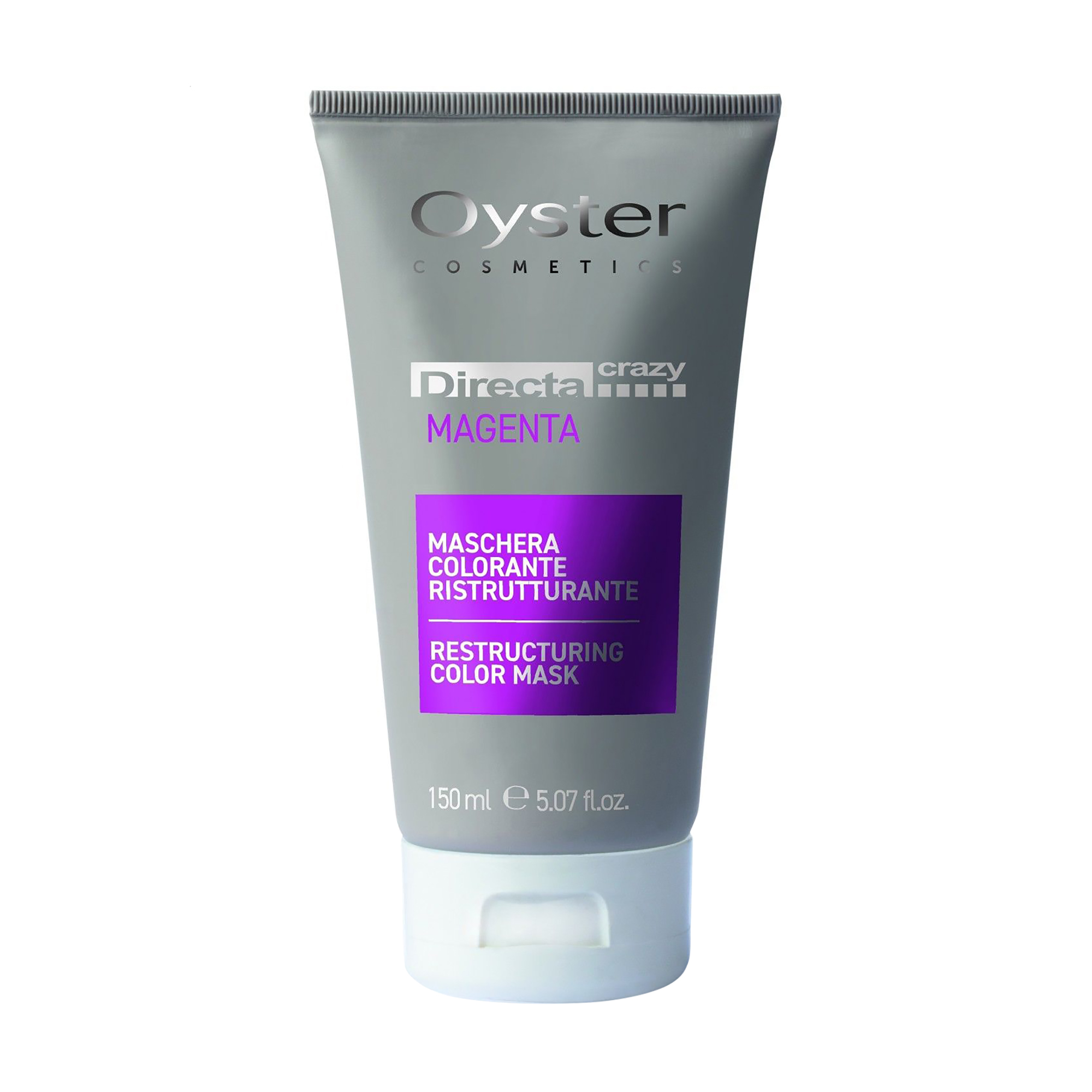 

Тонувальна маска для волосся Oyster Cosmetics Directa Crazy Restructuring Color Mask Magenta, 150 мл