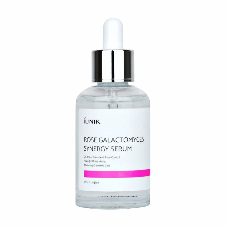 

Сироватка для обличчя IUNIK Rose Galactomyces Synergy Serum з трояндою та галактомісісом, 50 мл