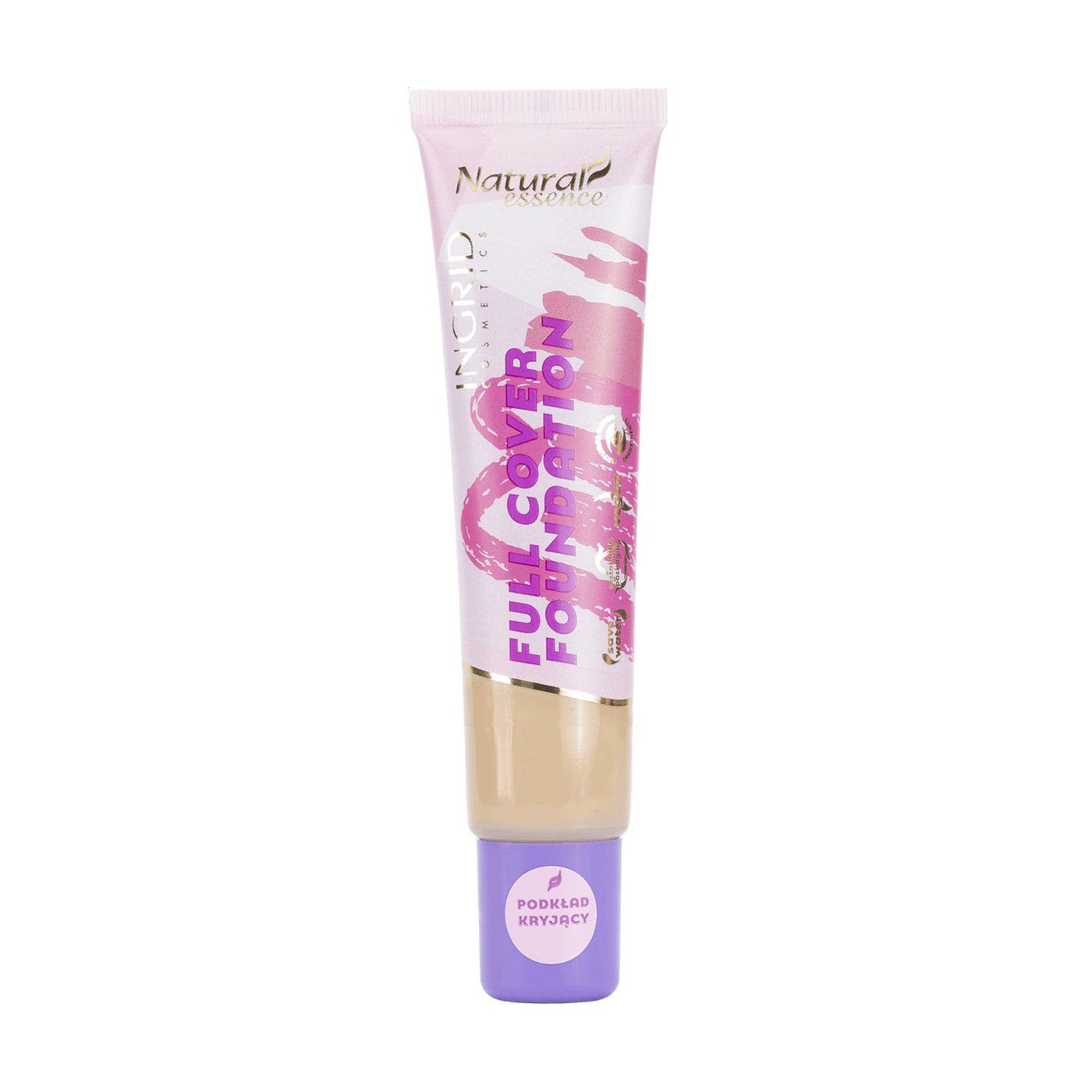 

Тональна основа для обличчя Ingrid Cosmetics Natural Essence Full Cover Foundation, 03, 30 мл