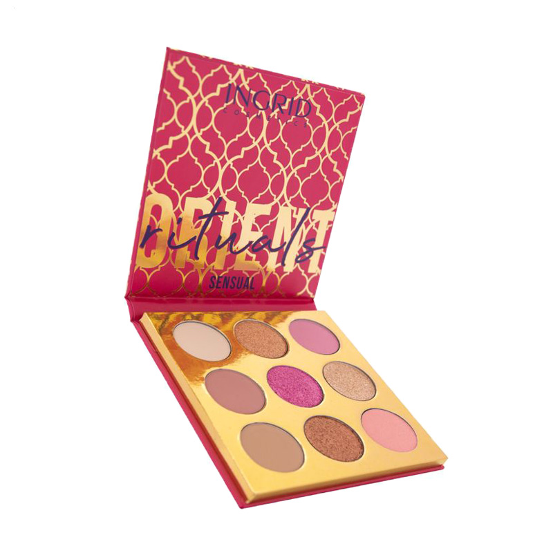 

Уцінка! Палетка тіней для повік Ingrid Cosmetics Orient Rituals Sensual Eyeshadow Palette, 9 г