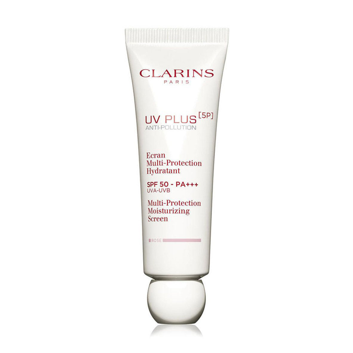 

Уцінка! Зволожувальний сонцезахисний флюїд для обличчя Clarins UV Plus [5P] Anti-Pollution Multi-Protection SPF 50/PA++++, Rose, 50 мл