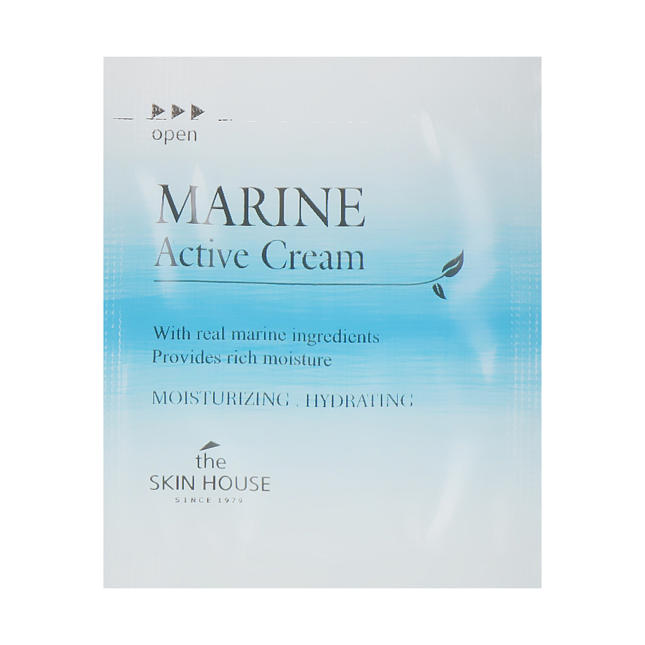 

Подарунок! Крем для обличчя The Skin House Marine Active Cream, 2 мл (пробник)